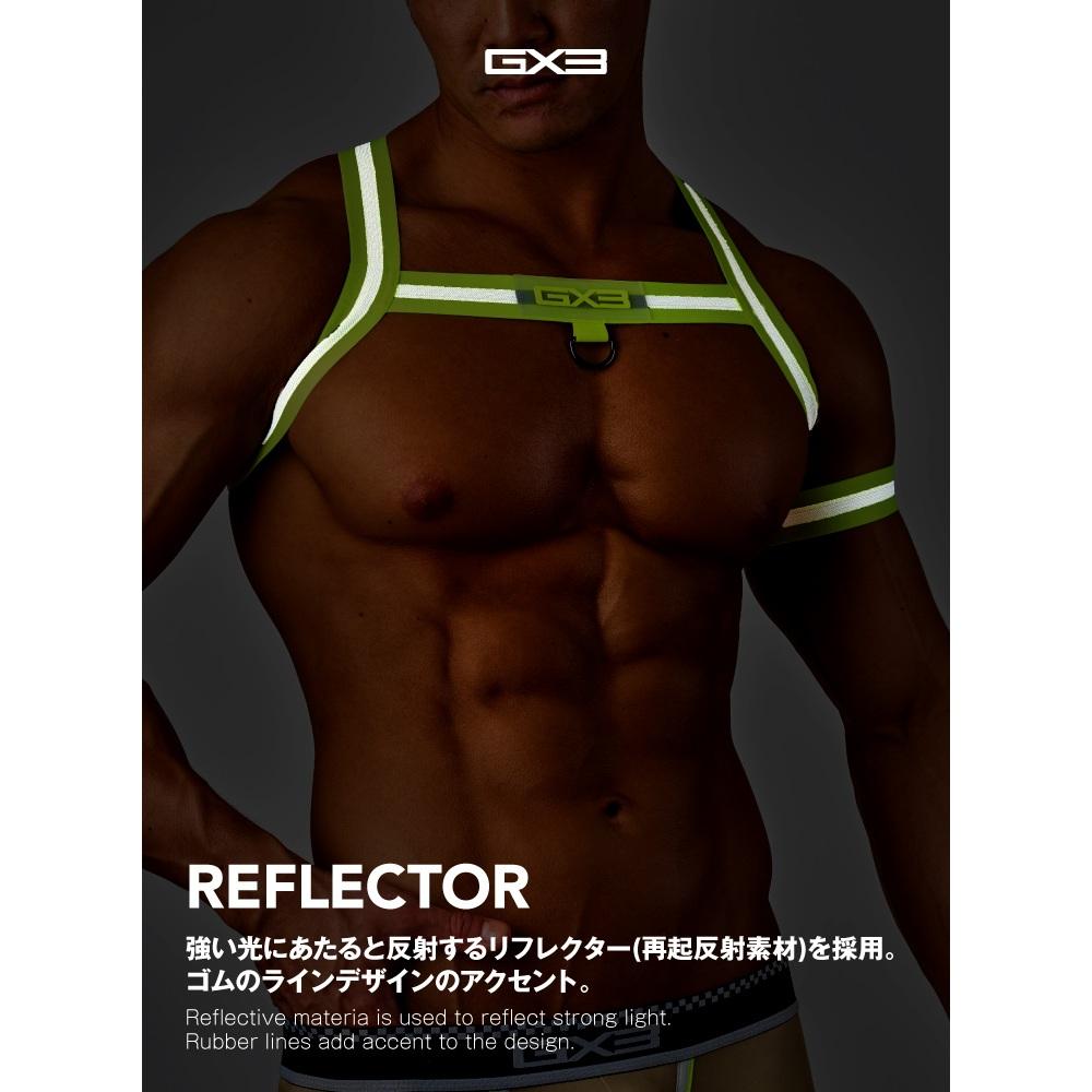 GX3 消防員夜光胸甲 日本救火隊員螢光肩帶 反光條 霓虹趴 派對 1條裝 K2409-細節圖3