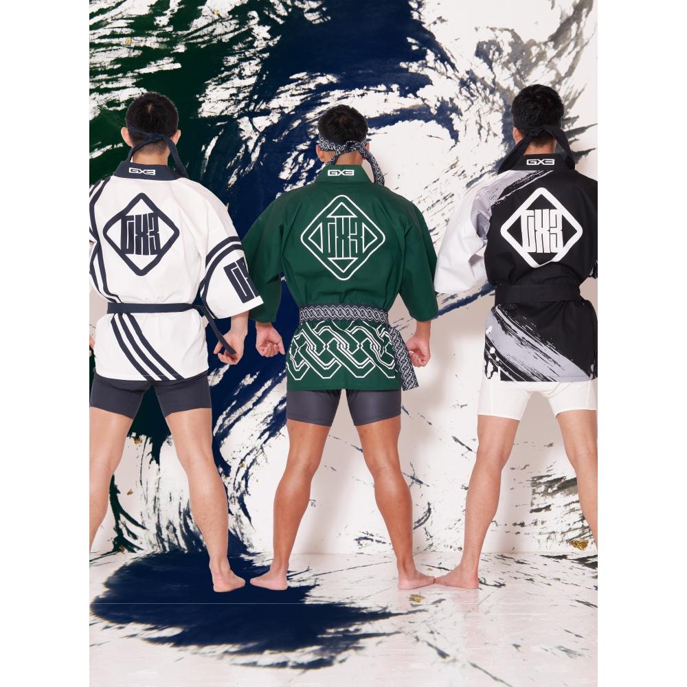 日本 GX3 日式傳統服裝法被 時尚派對遊行 日本傳圖案造型 外套 節慶祭典1入 K2421-細節圖4