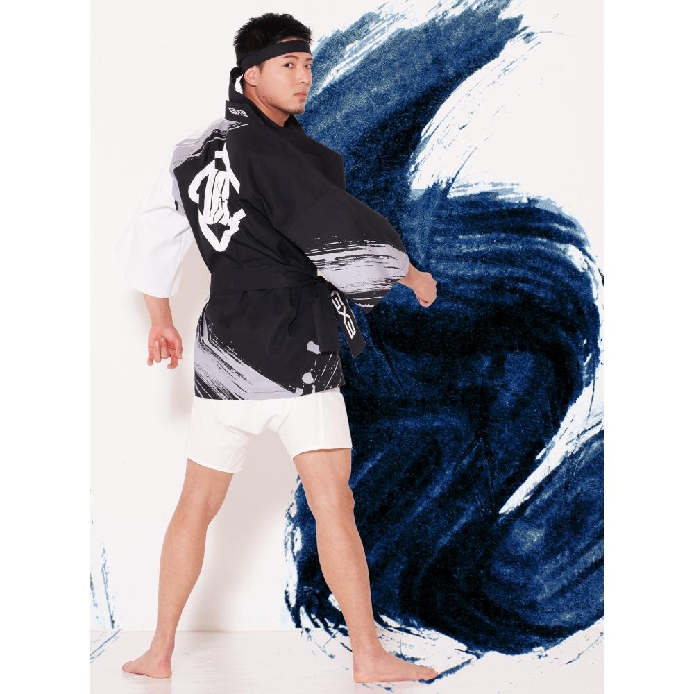 日本 GX3 日式傳統服裝法被 時尚派對遊行 日本傳圖案造型 外套 節慶祭典1入 K2421-細節圖6