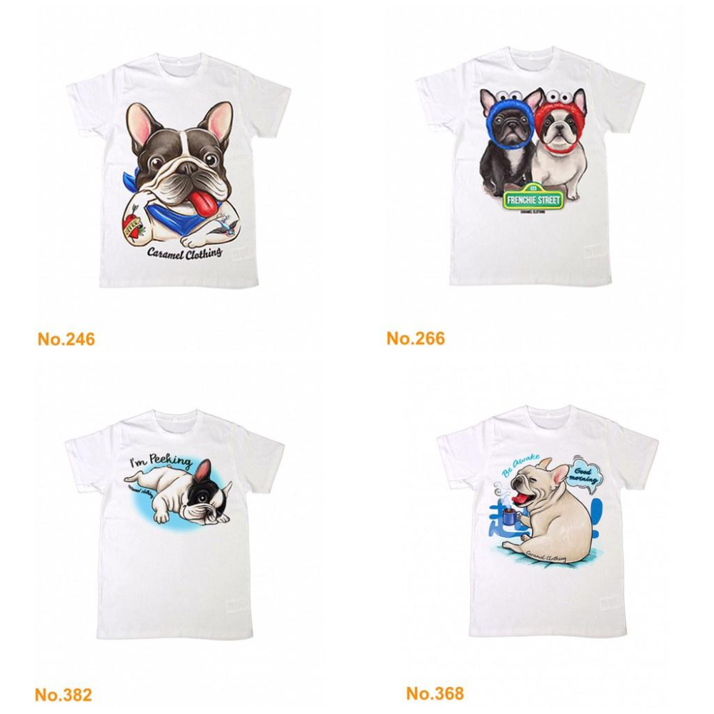 【Baby Dog】  法鬥短袖上衣 法國鬥牛犬短T No.142 情侶裝/男女款 另有長袖/刺繡款-細節圖2