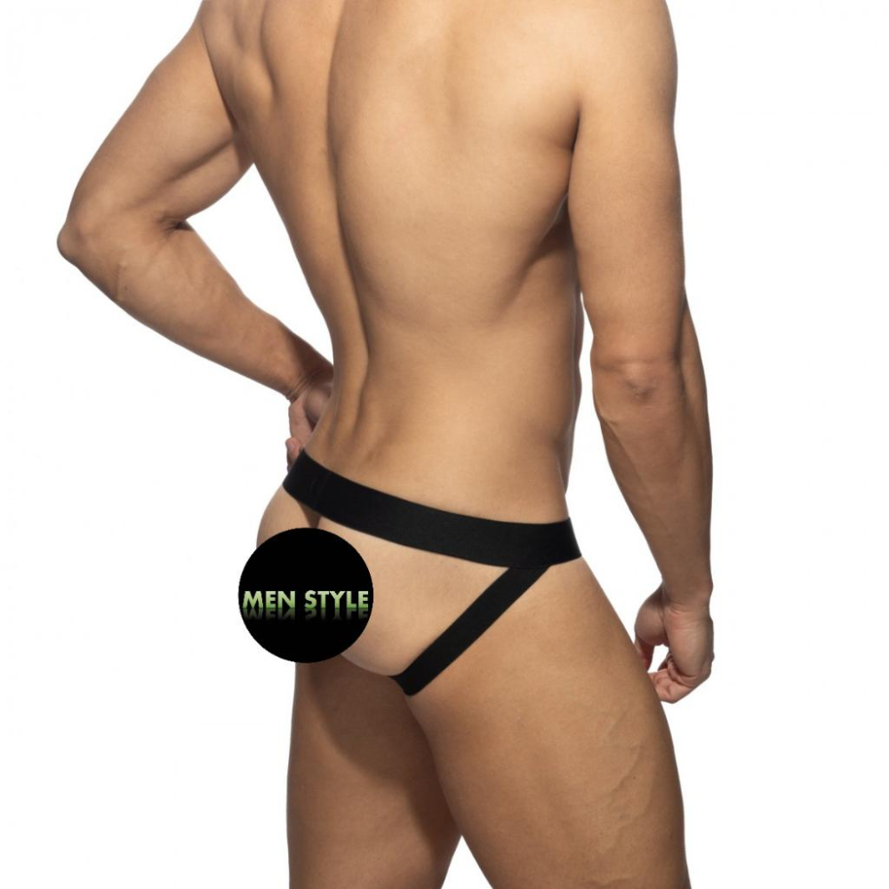 ADDICTED 網狀 後空三角褲 AD 網眼 運動囊袋 透視 後空內褲 透明內褲  AD2277-細節圖3