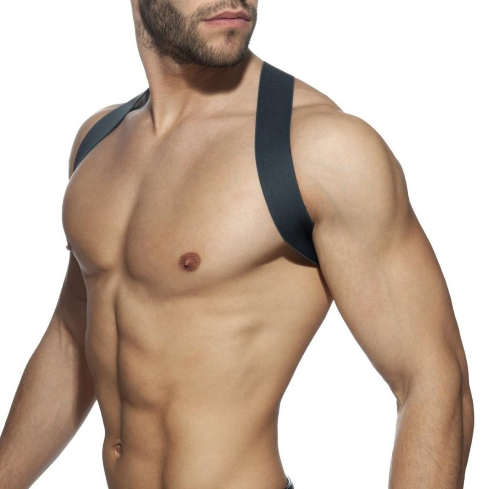 ADDICTED 高彈性 X型 胸甲 AD 蜘蛛人 背帶 肩帶 派對 酒吧 遊行 嘉年華 AD814-細節圖8