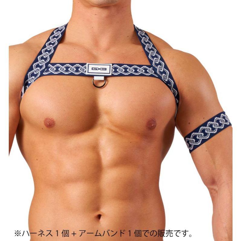 GX3 日本傳統圖案 胸甲 日式 肩帶 臂環 1條裝 K2578-細節圖6