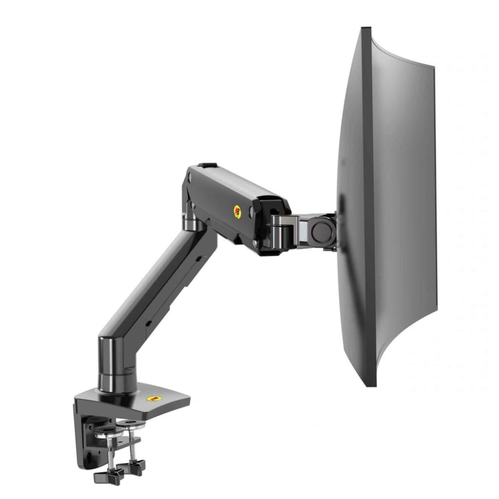 【支援三星曲面螢幕】NB North Bayou 27-45吋桌上型氣壓式液晶螢幕架 氣彈式 自由懸停 升降 G50-細節圖3