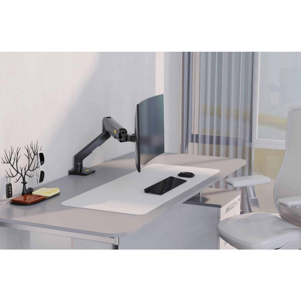 【支援三星曲面螢幕】NB North Bayou 27-45吋桌上型氣壓式液晶螢幕架 氣彈式 自由懸停 升降 G50-細節圖5