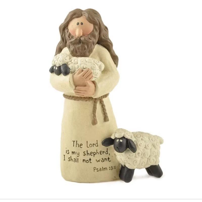 💫初心角落💫 耶穌公仔 桌上擺設-細節圖4