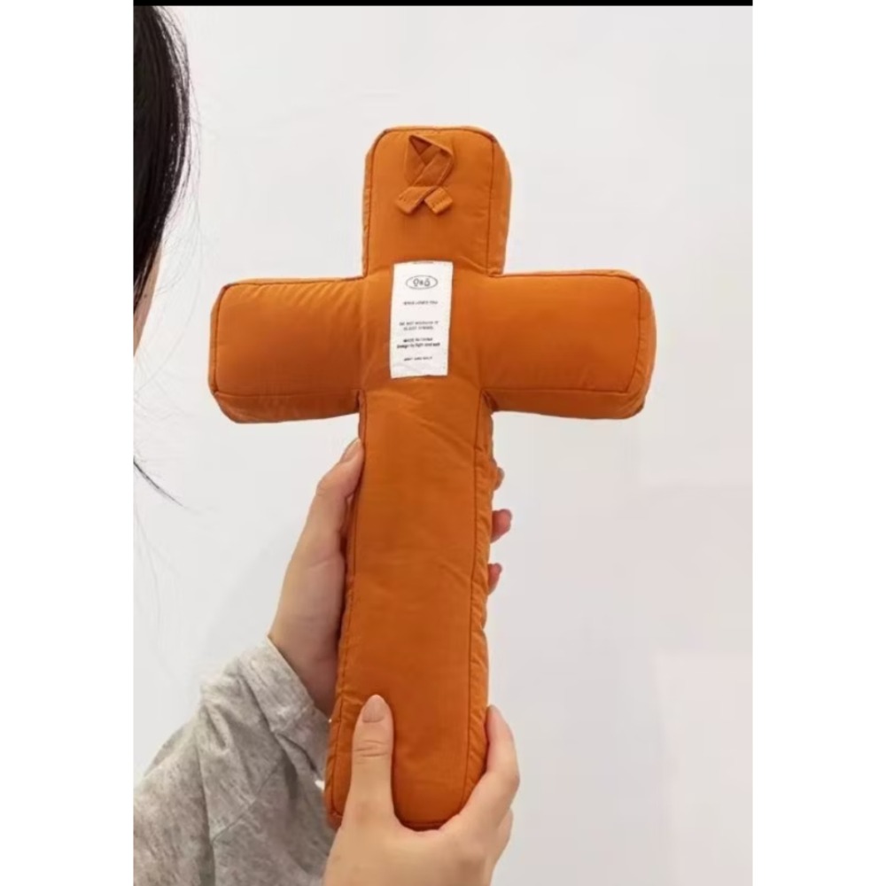 💫初心角落💫 原創商品 柔軟的愛 圓嘟嘟布藝十字架 掛枕掛件 抱枕 受洗禮物 褔音商品 幸福小組-規格圖8