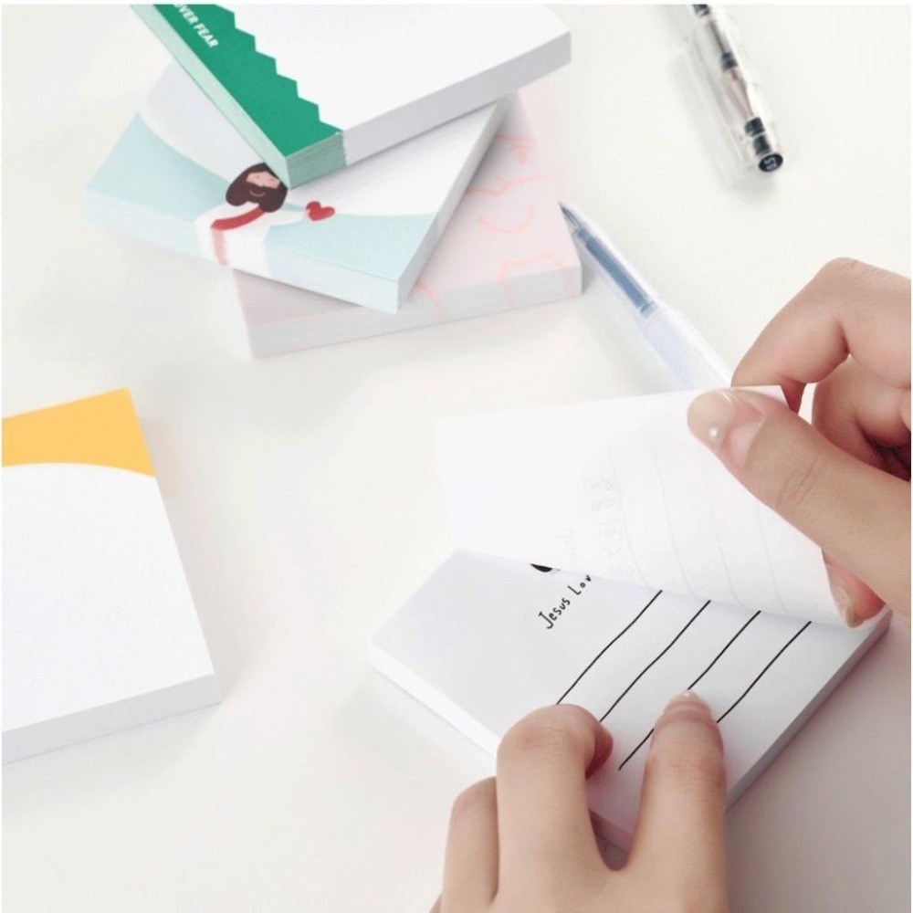 💫初心角落💫便利貼  筆記 便條紙 重複撕貼 隨時的恩典 幸福小組 基督教禮物-細節圖4