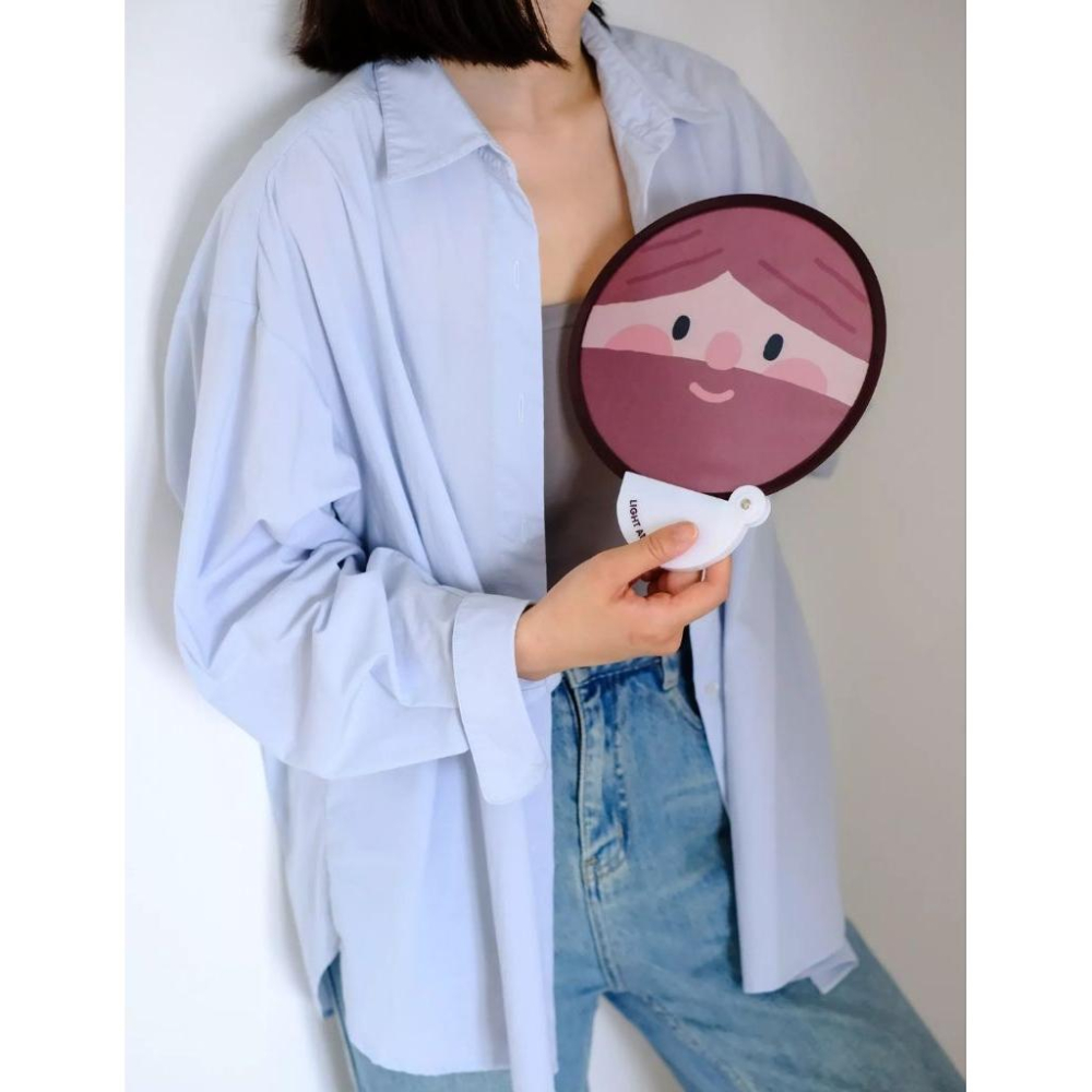 💫 初心角落💫原創 便攜可收納扇子 夏日超實用 降溫 #光鹽生活館 #幸福小組 #受洗禮物 #福音商品-細節圖7