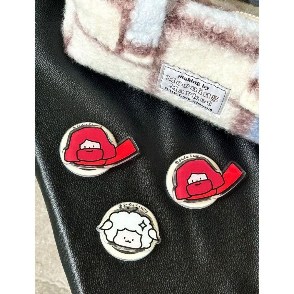 💫初心角落💫SuSu Family 磁吸手機支架 羊羊 耶穌 手機架 手機支撐架 基督教禮物-細節圖4