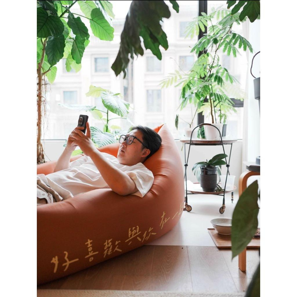 💫初心角落💫戶外露營充氣沙發 充氣椅子 免打氣 室內懶人沙發 福音禮品 基督教禮物-細節圖2