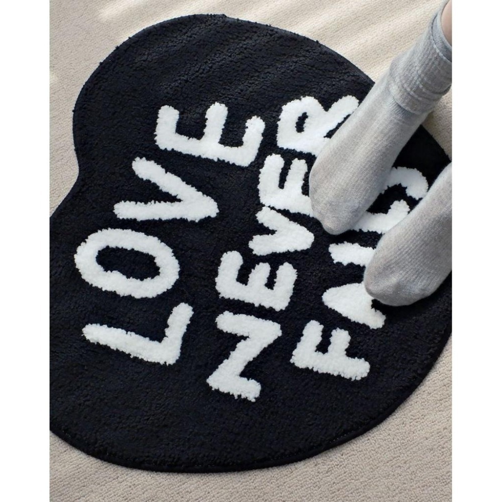 💫初心角落💫原創文字地墊 love never fails  基督教 幸福小組 受洗禮物-細節圖5