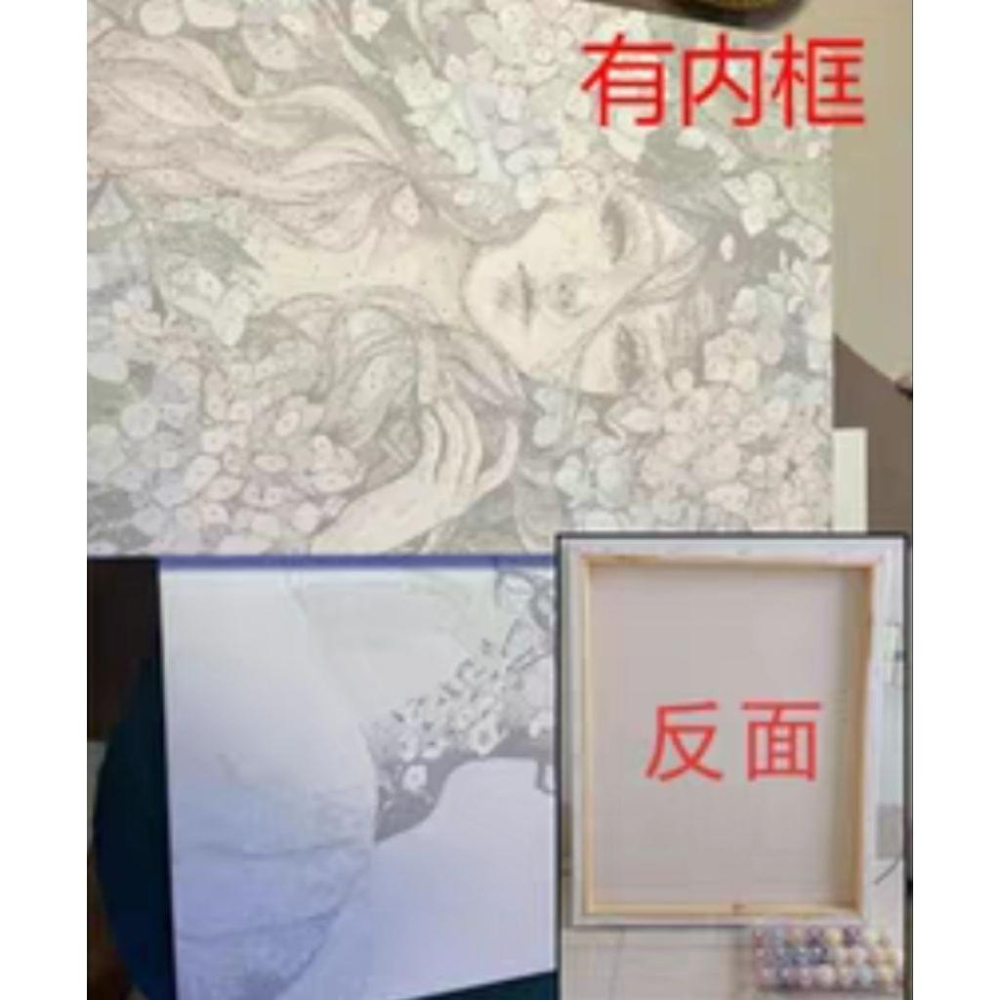 💫初心角落💫信仰數字油畫 行在水面上 耶穌伸手圖 多款  油畫DIY套組 居家裝飾 受洗禮物 基督教禮物-細節圖2