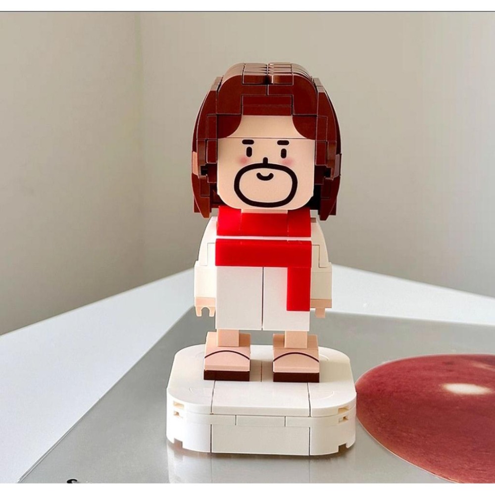 💫初心角落💫耶穌造型積木公仔 解壓玩具 基督教禮物 福音禮物-細節圖5