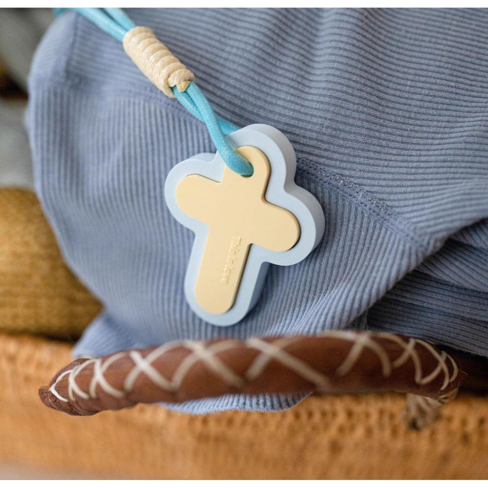 💫初心角落💫石膏香氛車掛 十字架香氛片 香氛掛飾 faithtime 受洗禮物 福音商品-細節圖5