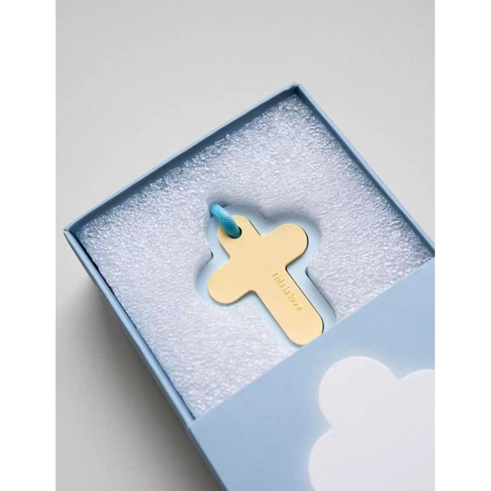 💫初心角落💫石膏香氛車掛 十字架香氛片 香氛掛飾 faithtime 受洗禮物 福音商品-細節圖7