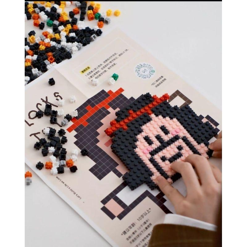 💫初心角落💫十字架 耶穌 神是愛 微型顆粒積木 光鹽生活館 福音商品 受洗禮物 幸福小組-細節圖3