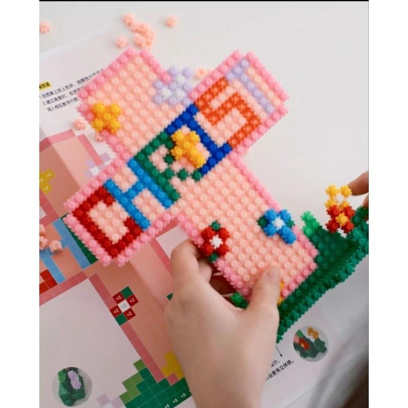 💫初心角落💫十字架 耶穌 神是愛 微型顆粒積木 光鹽生活館 福音商品 受洗禮物 幸福小組-細節圖5