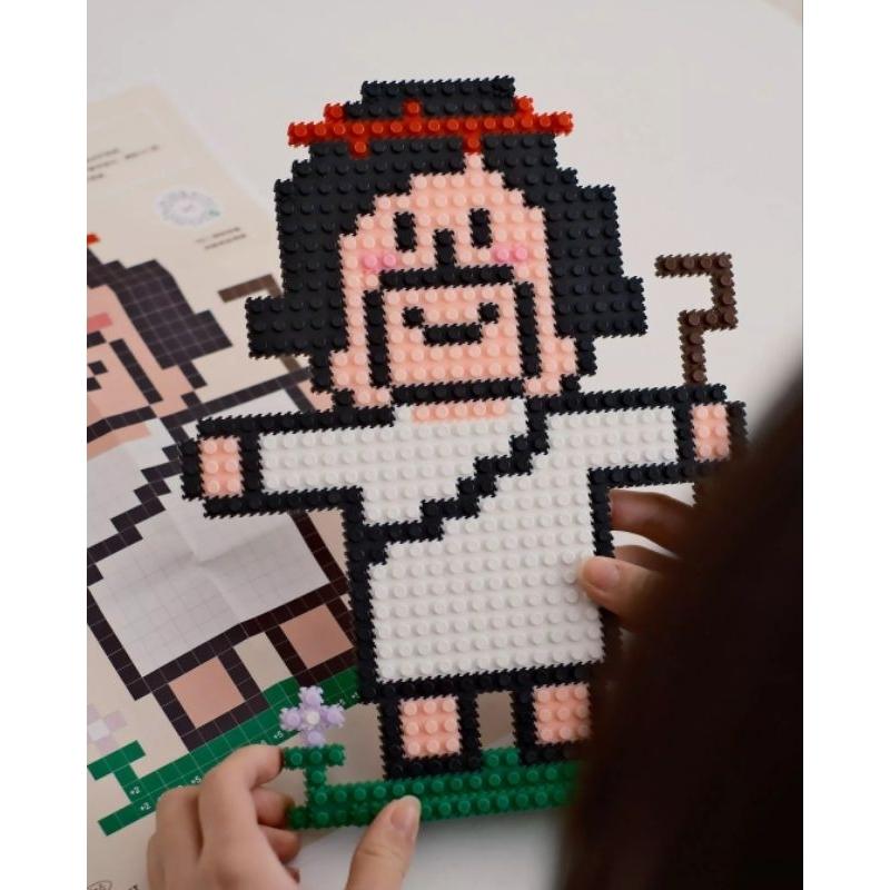 💫初心角落💫十字架 耶穌 神是愛 微型顆粒積木 光鹽生活館 福音商品 受洗禮物 幸福小組-細節圖7