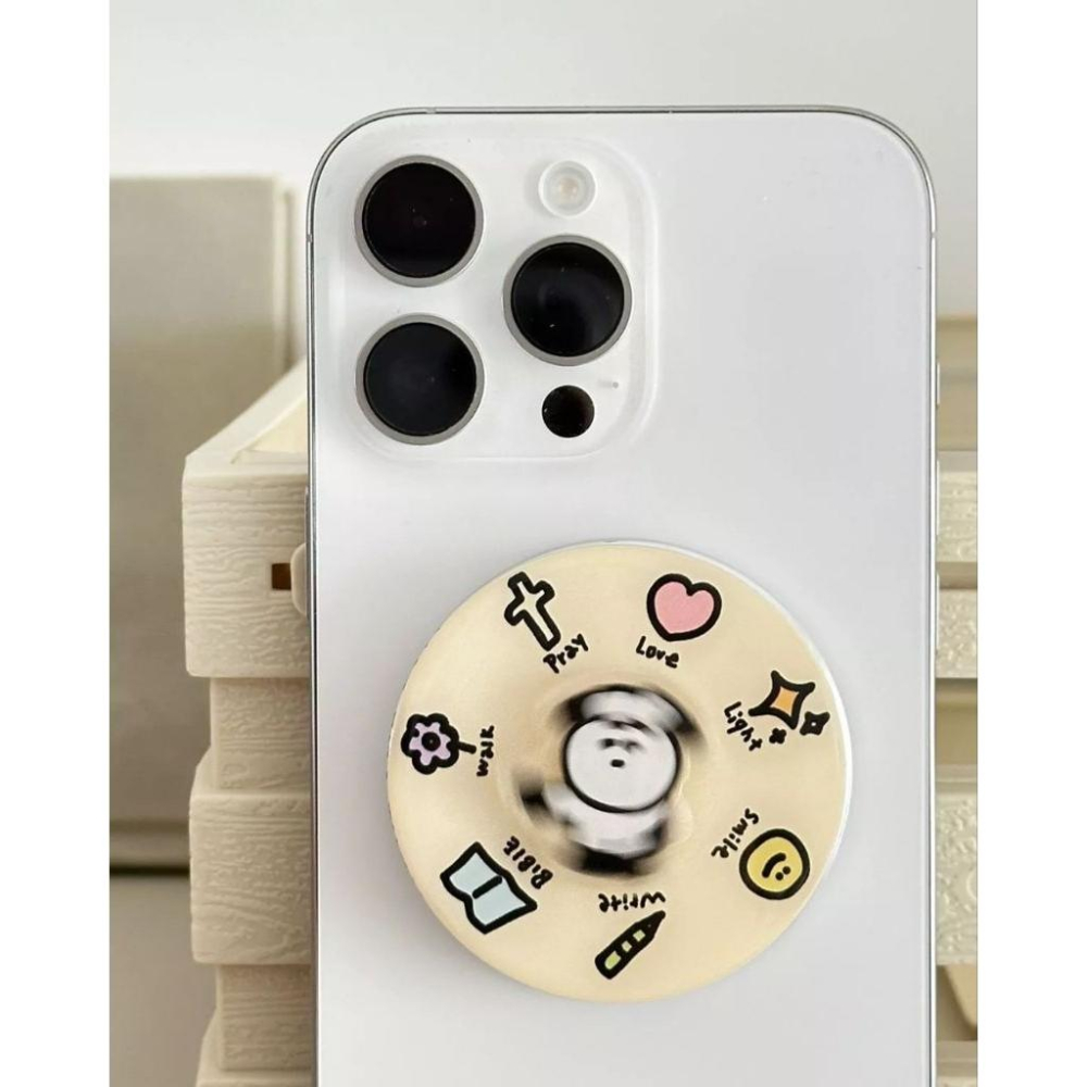 💫初心角落💫磁吸手機支架 氣囊手機支架  #基督教禮物 #受洗禮物 #光鹽生活館-細節圖4