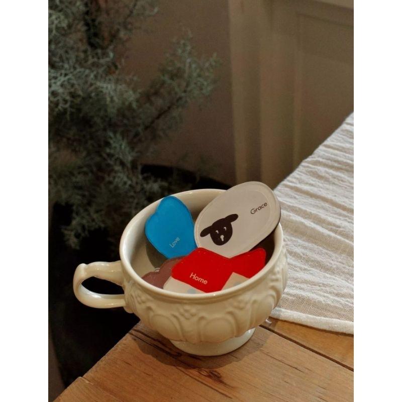 💫初心角落💫原創商品 插畫壓克力冰箱磁貼 耶穌愛你 光鹽生活館 幸福小組 受洗禮物 基督教 福音商品-細節圖2