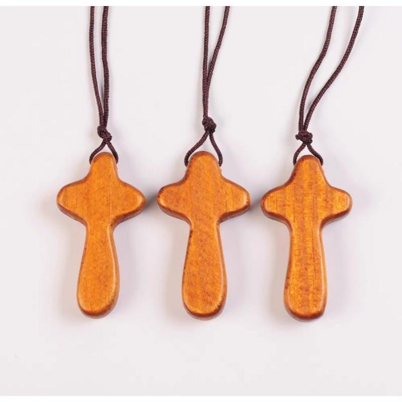 💫初心角落💫松木製品 十字架項鍊 吊飾 車內掛飾 基督教 幸褔小組 褔音商品 受洗禮物 禱告主-細節圖5