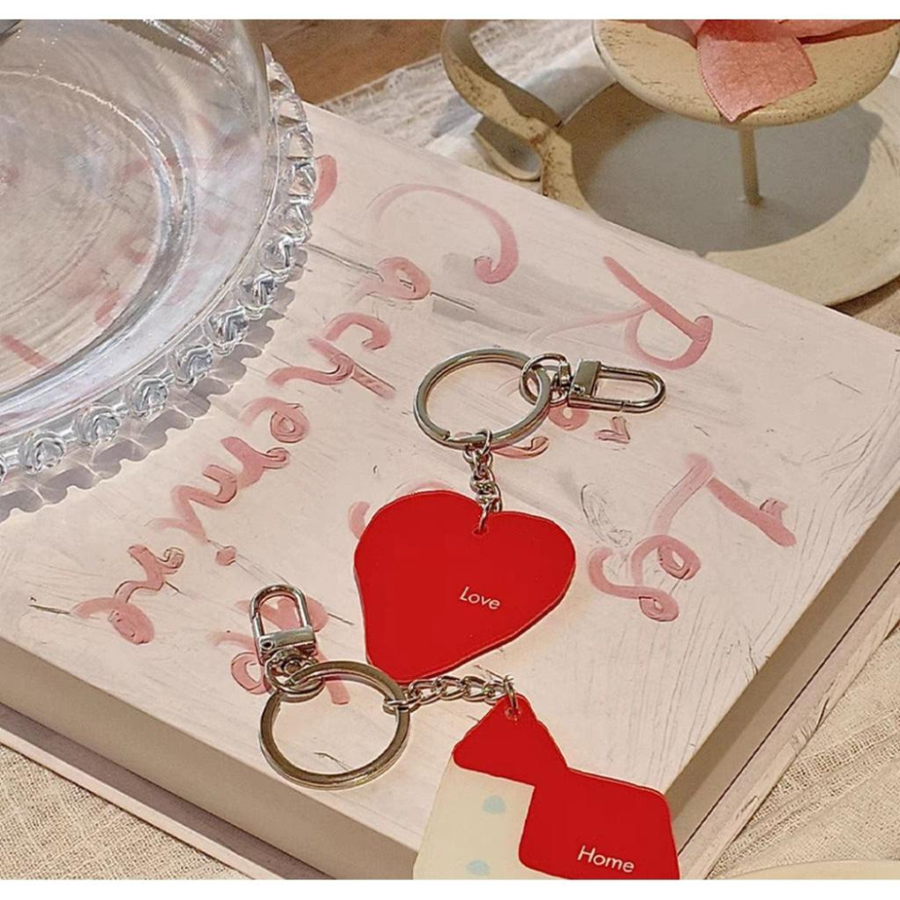 💫初心角落💫可愛插畫 信仰鑰匙圈 天父的家 壓克力掛飾 光鹽生活館 基督教  幸福小組 受洗禮物-細節圖2