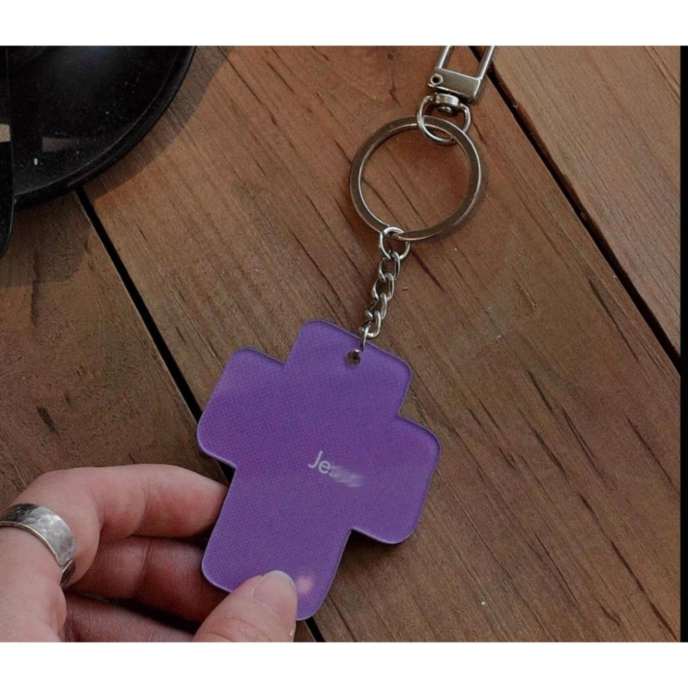 💫初心角落💫可愛插畫 信仰鑰匙圈 天父的家 壓克力掛飾 光鹽生活館 基督教  幸福小組 受洗禮物-細節圖7