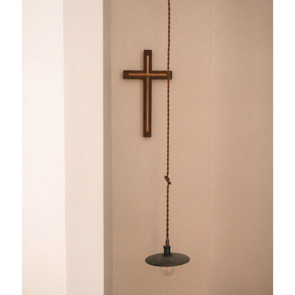 💫初心角落💫實木十字架壁掛 木質十字架 基督信仰擺設 受洗禮物 家居裝飾 福音禮物-細節圖6