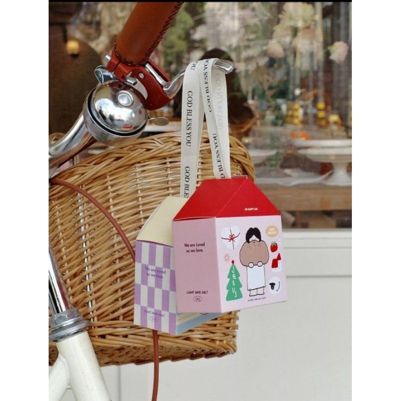 💫初心角落💫原創設計 天父的家 禮品收納盒 禮品包裝 節日氛圍 光鹽生活館  基督教 受洗禮物 幸福小組-細節圖6