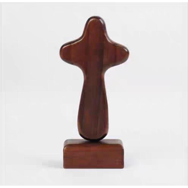 💫初心角落💫松木製作 十字架桌上擺飾 隨身攜帶 禱告適用 基督教  幸褔小組 受洗禮物 褔音商品-細節圖5