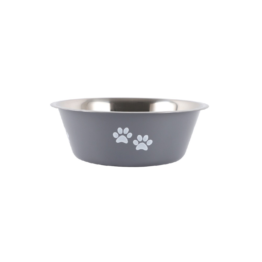 不鏽鋼碗 不銹鋼碗 寵物 狗碗 碗 狗狗碗 飼料碗 寵物飼料碗 狗狗飼料碗 加厚碗 不鏽鋼 不銹鋼 防滑碗 莫蘭迪-規格圖7
