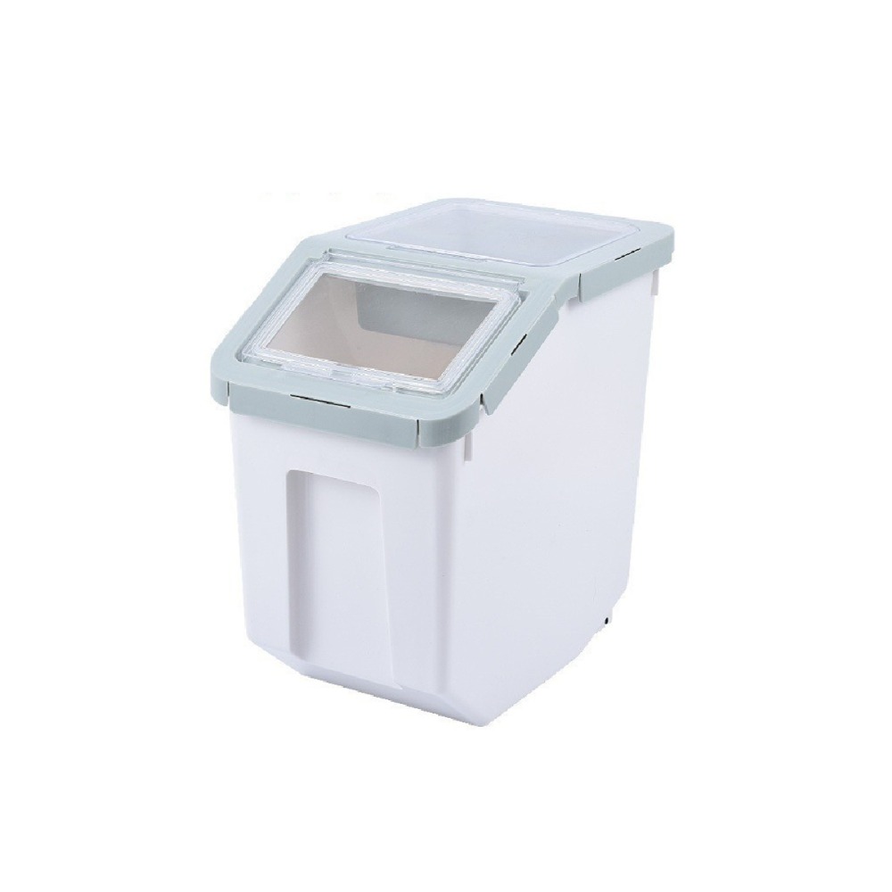 寵物飼料桶 飼料桶 寵物儲糧桶 儲糧桶 密封 密封飼料桶 糧食桶 寵物 真空飼料桶 米桶 飼料密封桶 密封桶 飼料盒-規格圖9