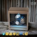 【SenHe森禾】木質上鍊盒 復古木紋錶盒 自動上鏈盒 自動搖錶盒 機械錶盒 自動錶盒 搖錶器-規格圖7