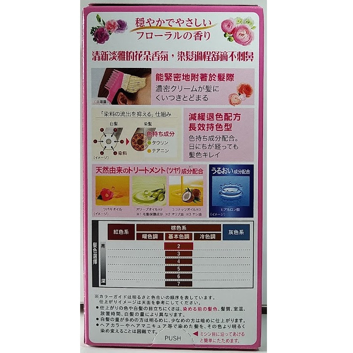 現貨~美源 花果香快速染髮霜/美源男士 簡單一按染髮霜-細節圖2