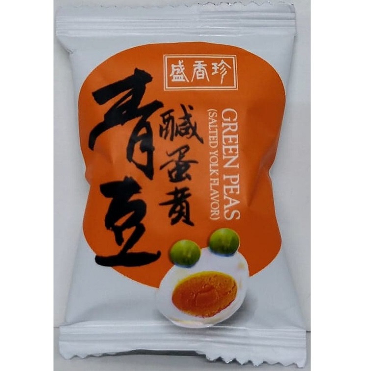 滿99元才出貨~【盛香珍】蔥蒜花生 鹹蛋黃葵瓜子仁 小魚干花生 鹹蛋黃青豆 芥末青豆 蒜香青豆-細節圖4