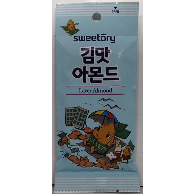 即期品~【韓國sweetory】蜂蜜奶油風味/海苔杏仁果 杏仁/葡萄QQ/優格QQ白/夏威夷果可可球/玉米風味杏仁果-細節圖2