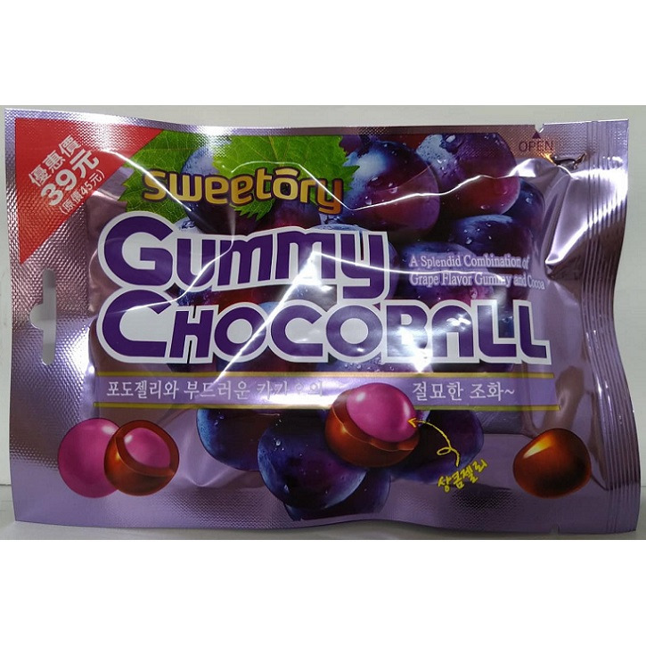 即期品~【韓國sweetory】蜂蜜奶油風味/海苔杏仁果 杏仁/葡萄QQ/優格QQ白/夏威夷果可可球/玉米風味杏仁果-細節圖4