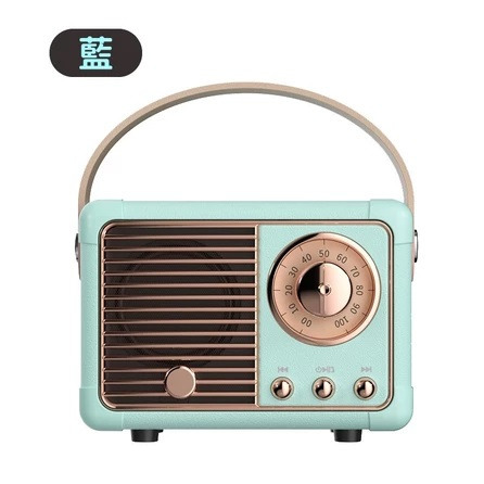 全新現貨~宏晉 復古便攜式藍芽音響 TWS藍芽小音箱 藍芽喇叭-細節圖5