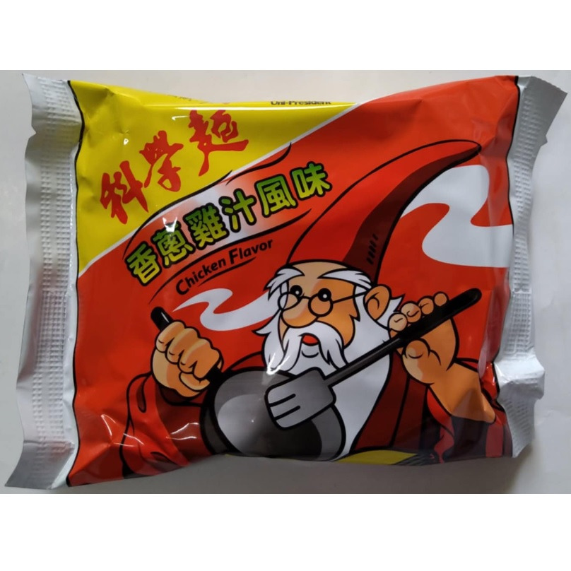 滿99元才出貨~統一 科學麵 原味/香蔥雞汁/香辣(40g/包)-細節圖2