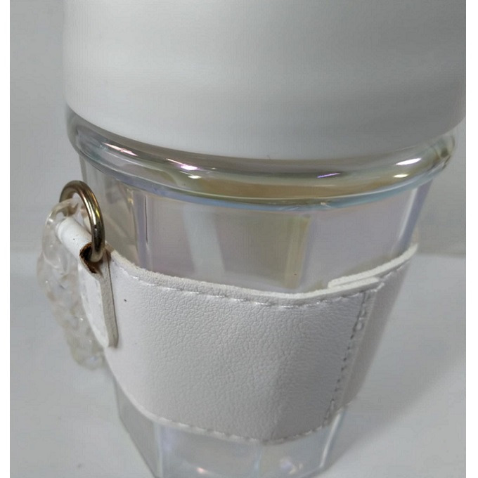 全新現貨~bio essence 手提玻璃雙飲杯(附吸管、杯套提袋)-細節圖2