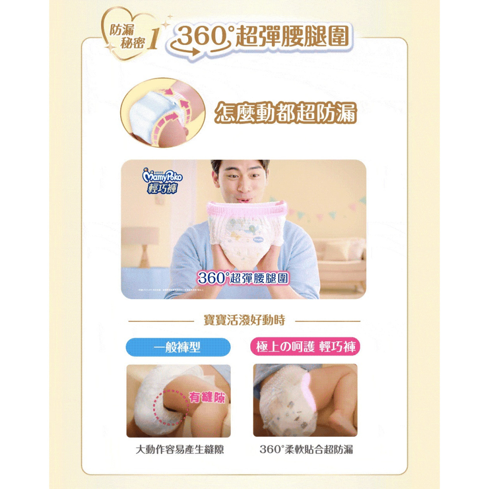 全新現貨~滿意寶寶 極上呵護輕巧褲(XL*32片)-細節圖2