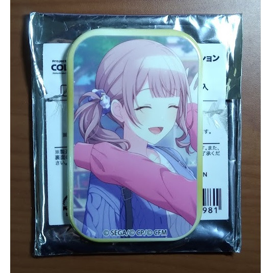 全新現貨~世界計畫 圓形徽章(巡音流歌) 方形徽章(望月穗波)-細節圖2