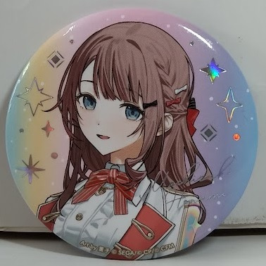 全新現貨~世界計畫 圓形徽章(巡音流歌) 方形徽章(望月穗波) 5周年感謝祭-細節圖3