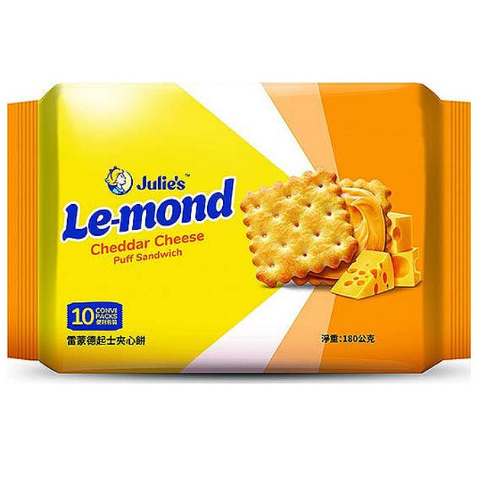 滿99元才出貨~Julie＇s茱蒂絲 奶油味蘇打餅 花生醬三明治餅乾-細節圖3