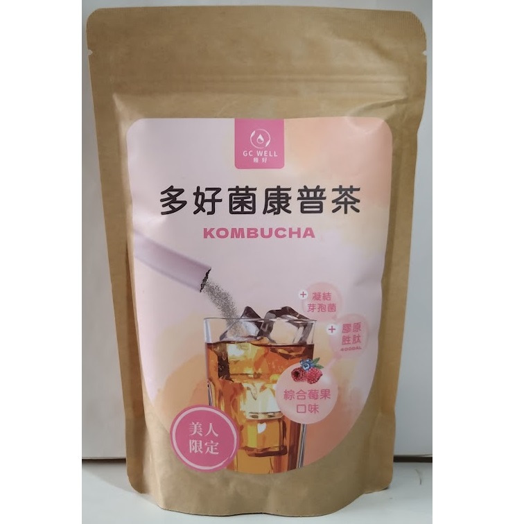全新現貨~GC WELL幾好 多好菌康普茶(5g×10包/袋)-細節圖2