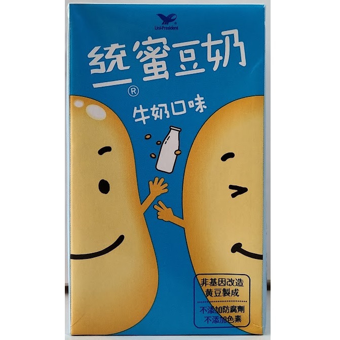 滿99元才出貨~統一 蜜豆奶(250ml) 草莓口味/牛奶口味-細節圖2