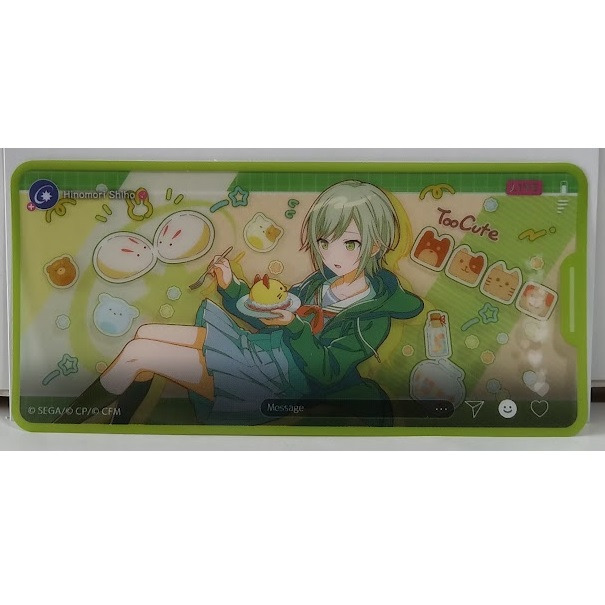 滿99元才出貨~世界計畫 塑膠書籤收藏 vol.8 / 2023-2024週年紀念生日插畫-細節圖4