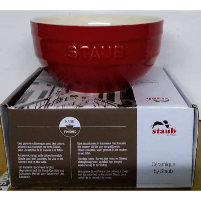 全新現貨~【法國Staub】圓形陶瓷餐碗12cm(400ml)-細節圖3