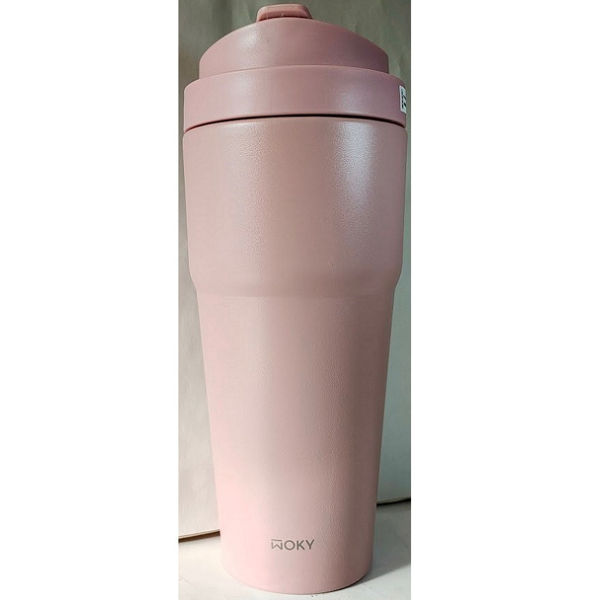全新現貨~WOKY 沃廚 雙層陶瓷渾圓杯(750ml)-細節圖3